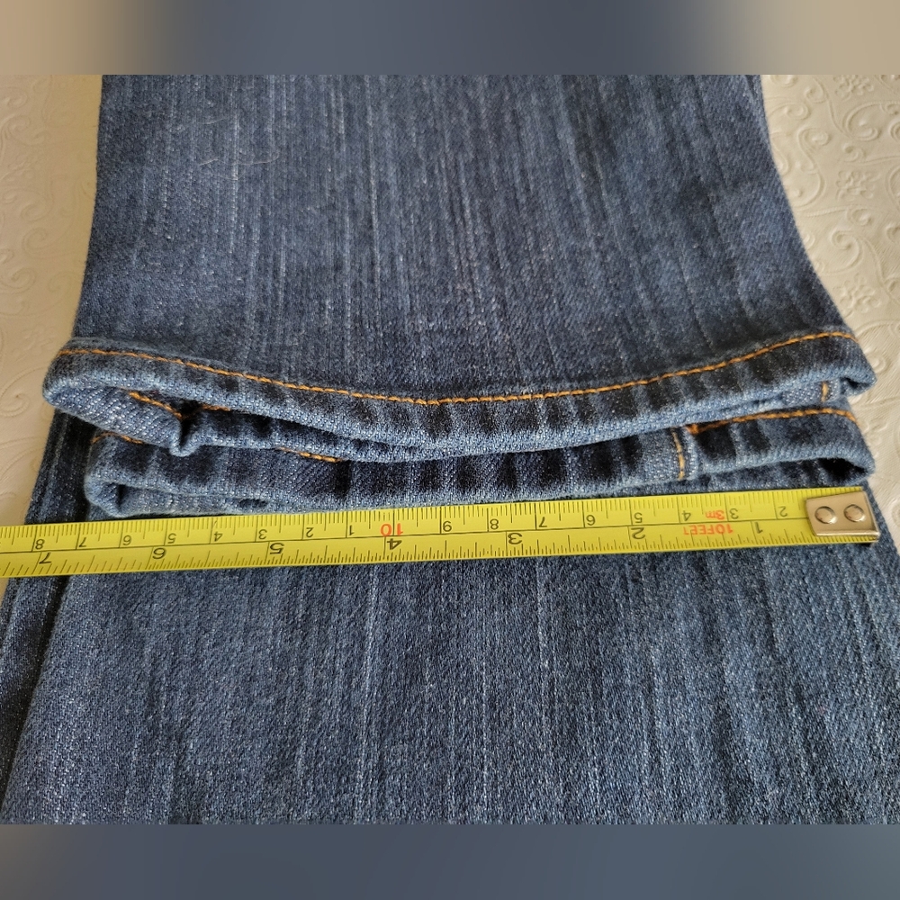 Levi's signature straight blue jeans Women's sz 0 / 25 - Picture 7 of 8